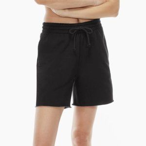 Cozy Fleece Boyfriend 6" Sweatshort - Black